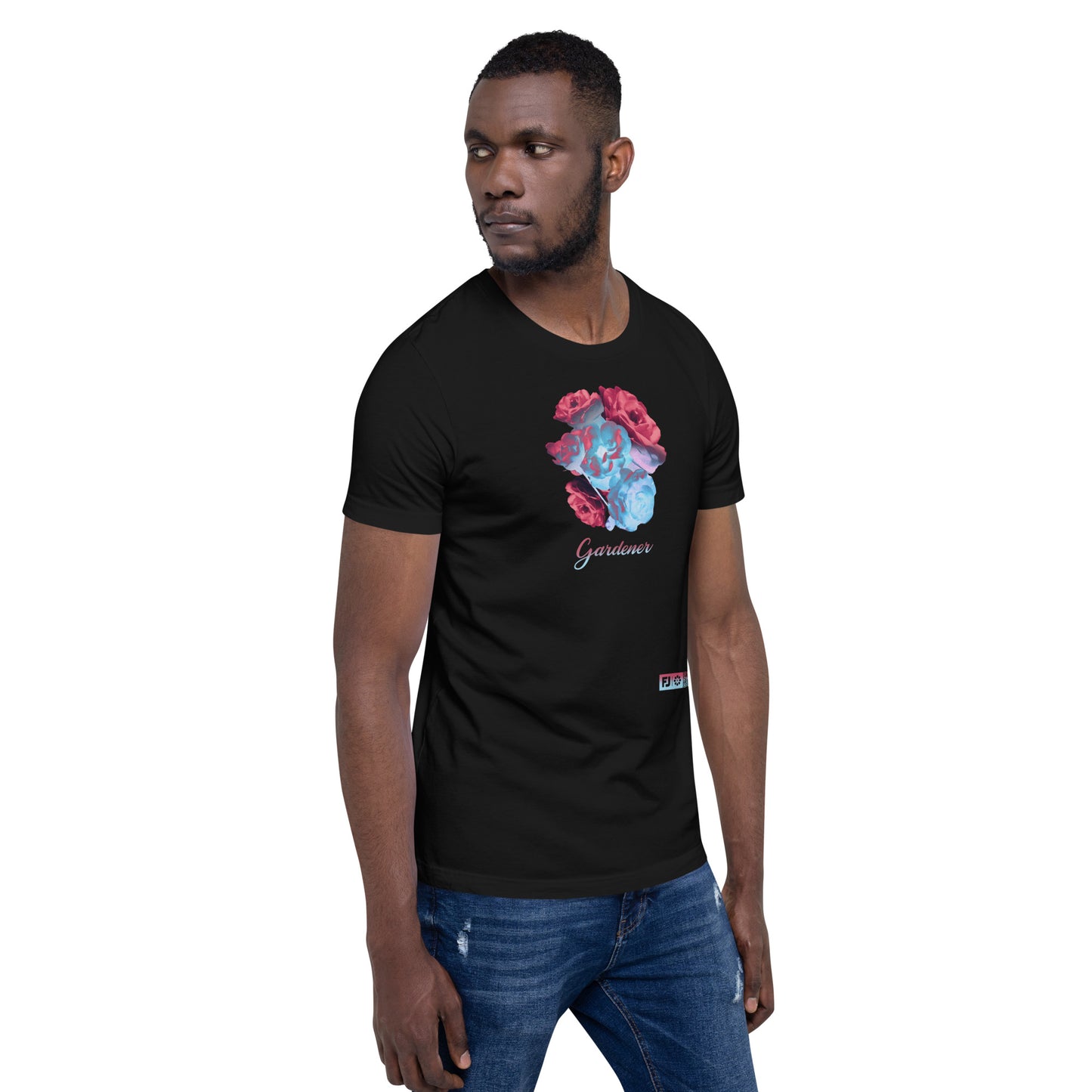 Femi Jaye Gardener T-shirt BIG FLOWER (Phantom Flower Collection)